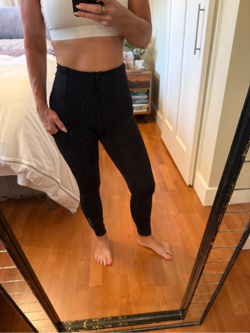 Fabletics Black High-Waist Performance Leggings - Picture 4 of 4
